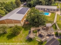 Pinewood sports hall and treetop-0014799